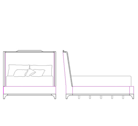 Albion Footboard/Side Rails