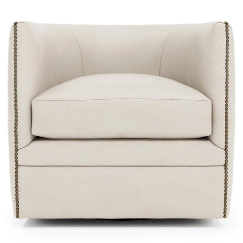 Palazzo Leather Swivel Chair