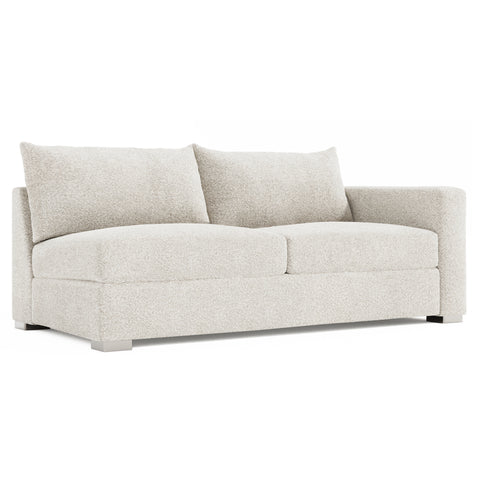 Helena Fabric Right Arm Loveseat