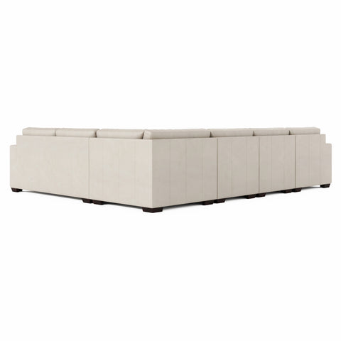 Dawkins Leather Sectional