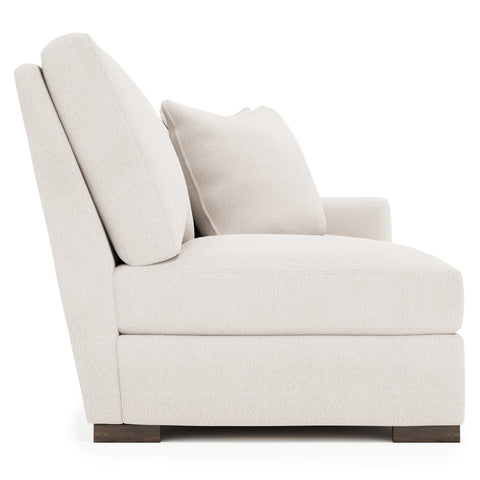 Germain Fabric Right Arm Loveseat
