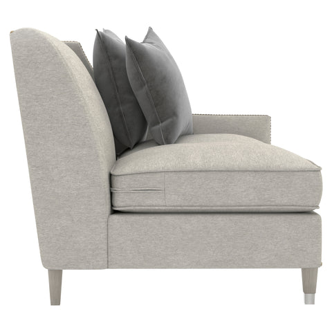 Palisades Fabric Right Arm Loveseat