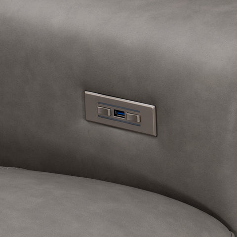 Lioni Leather Power Motion Sofa