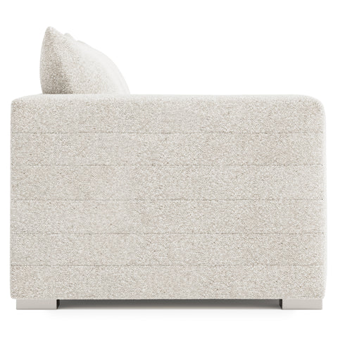 Helena Fabric Left Arm Loveseat