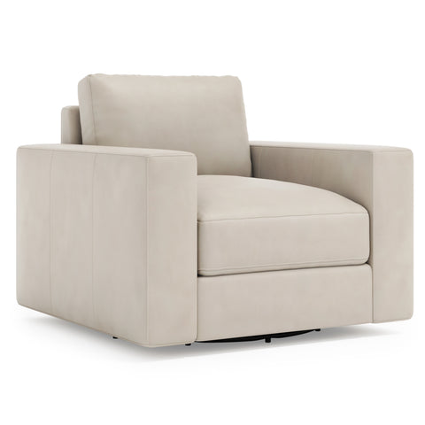 Dawkins Leather Swivel Chair