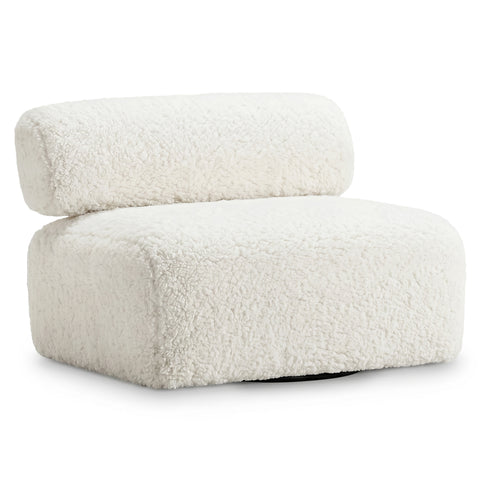 Paley Shearling Swivel Chair