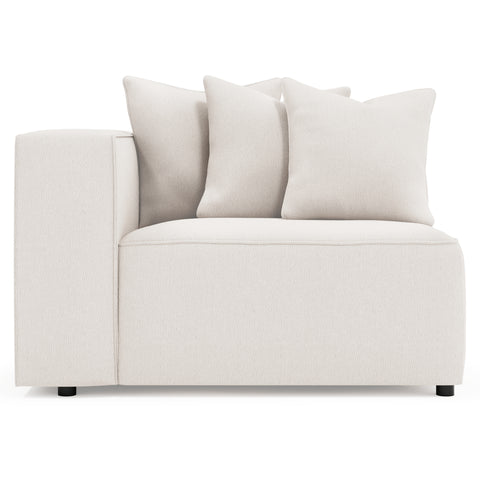 Bliss Fabric Left Arm Chair
