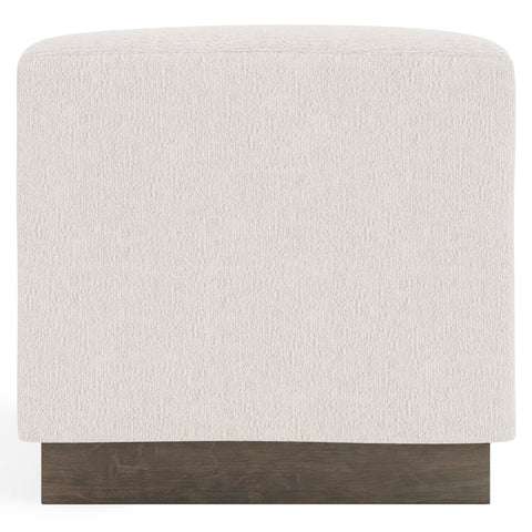 Merino Fabric Cocktail Ottoman