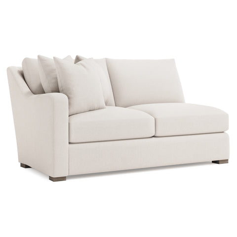Ventura Fabric Left Arm Loveseat