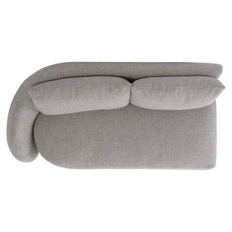 Moretti Fabric Left Arm Loveseat