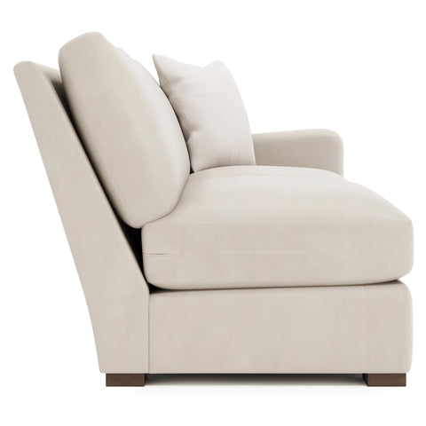 Ventura Leather Right Arm Loveseat