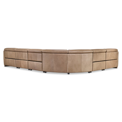 Alta Leather Power Motion Sectional