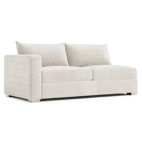 Helena Fabric Left Arm Loveseat