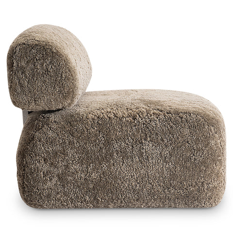 Paley Shearling Swivel Chair