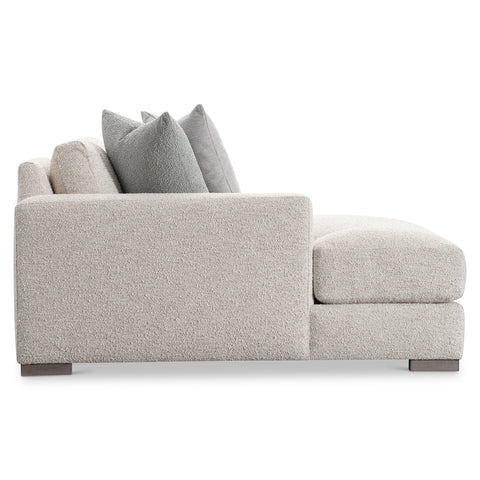 Drew Fabric Left Arm Chaise