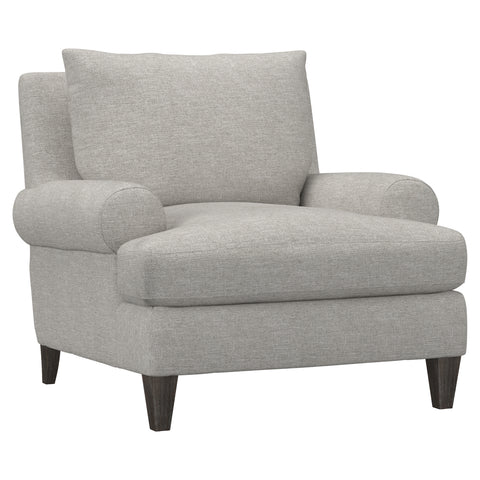 Isabella Fabric Chair Without Pillows