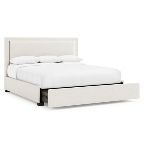 Morgan Fabric Storage Panel Bed - King
