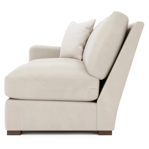 Ventura Leather Left Arm Loveseat