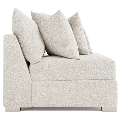 Helena Fabric Armless Loveseat