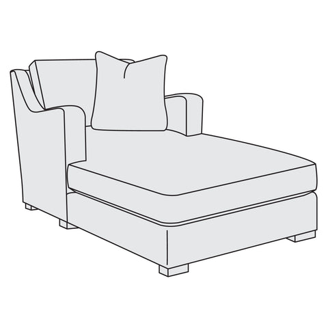 Ventura Fabric Chaise