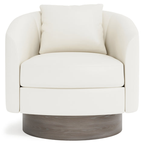 Camino Leather Swivel Chair