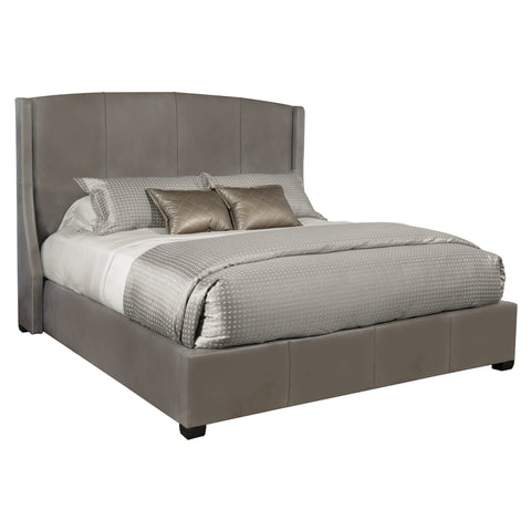 Cooper Leather Shelter Bed - King