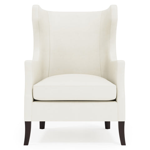 Kingston Wing Chair No Nails — Select Leather