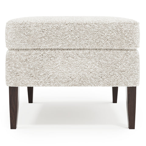 Kingston Fabric Ottoman — Made to Order