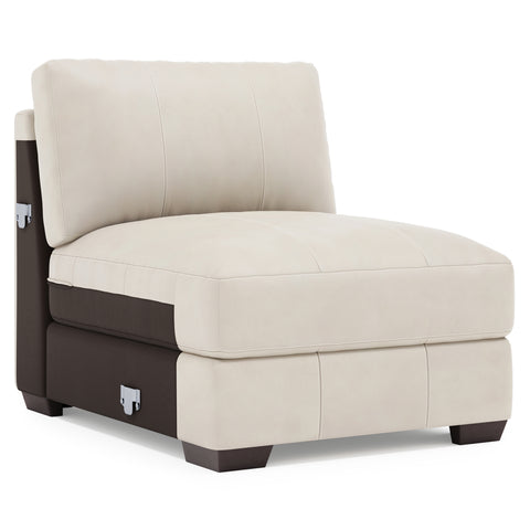 Dawkins Leather Armless Chair