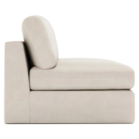 Stafford Leather Armless Chair