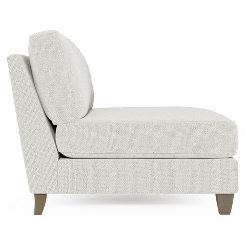 Mila Fabric Armless Chair