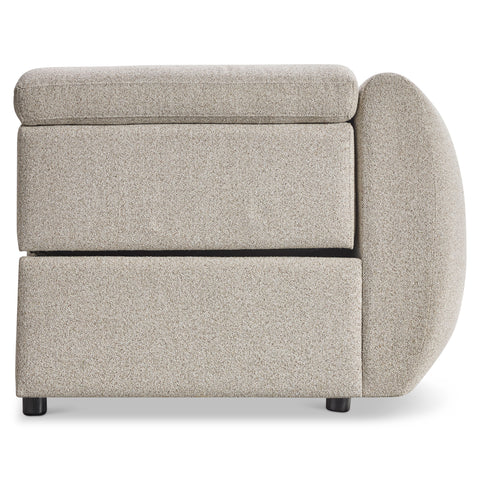 Avignon Fabric Left Arm Power Motion Chair