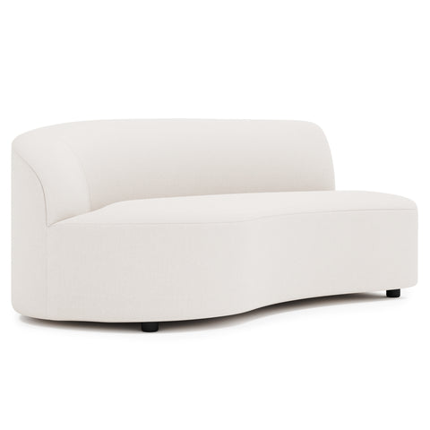 Elle Fabric Left Arm Loveseat