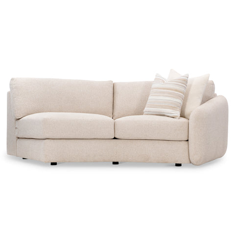 Soleil Fabric Right Arm Loveseat