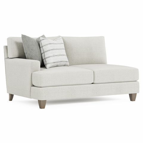 Mila Fabric Left Arm Loveseat