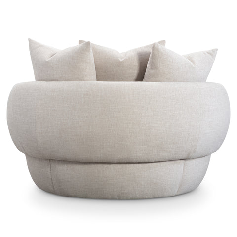 Ollie Fabric Swivel Chair
