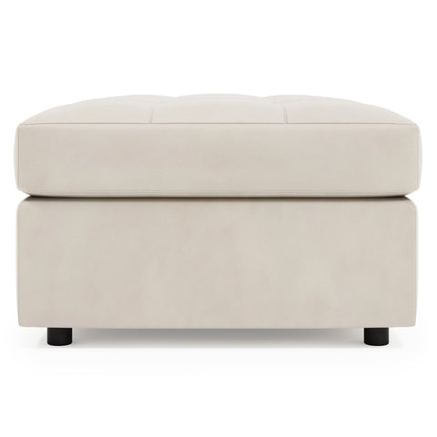Nest Leather Ottoman