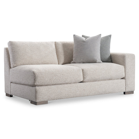 Drew Fabric Right Arm Loveseat
