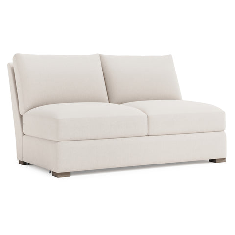 Ventura Fabric Armless Loveseat