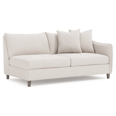 Joli Fabric Right Arm Loveseat