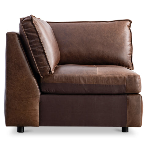 Nest Leather Corner Chair