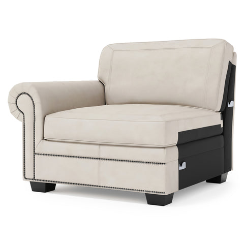 Grandview Leather Left Arm Chair