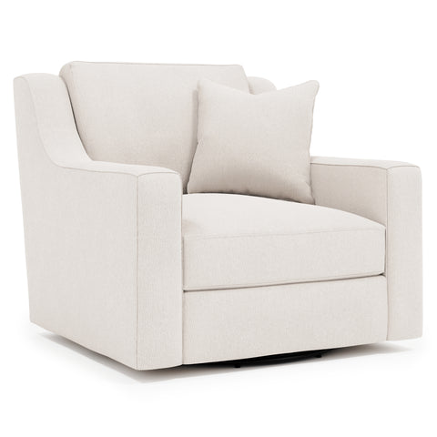 Germain Fabric Swivel Chair