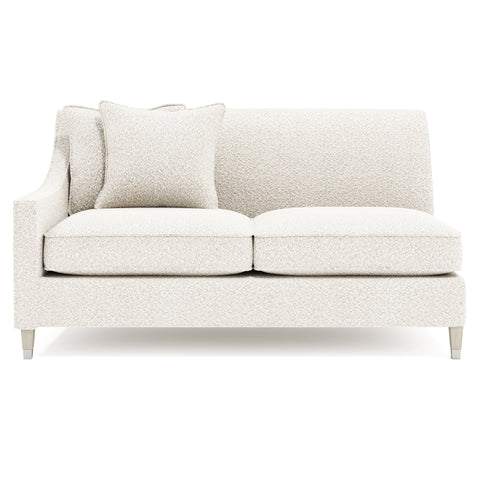 Palisades Fabric Left Arm Loveseat
