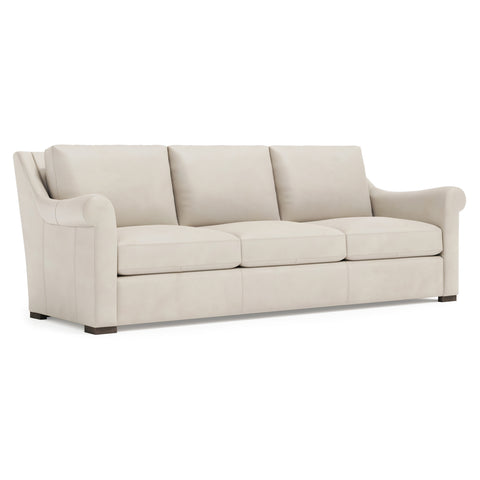 Keirnan Leather Sofa Without Pillows