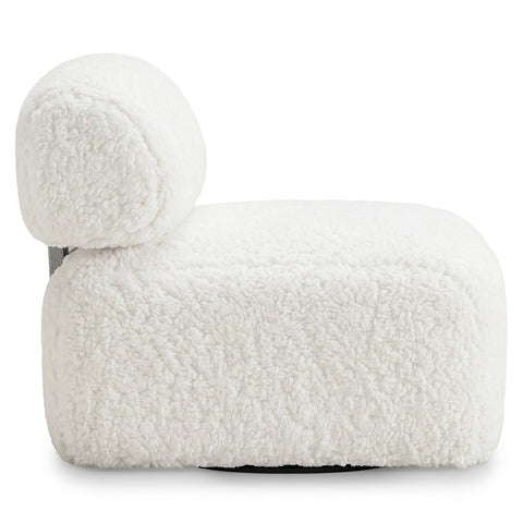 Paley Shearling Swivel Chair