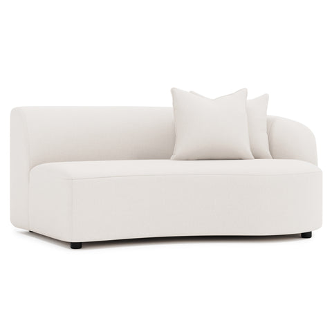 Elle Fabric Right Arm Loveseat