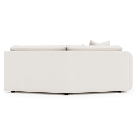 Soleil Fabric Left Arm Loveseat