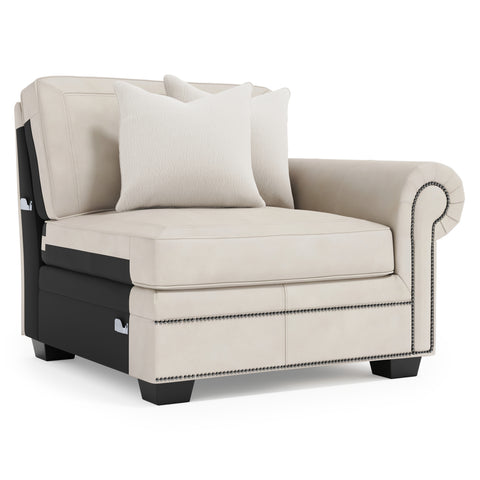 Grandview Leather Right Arm Chair