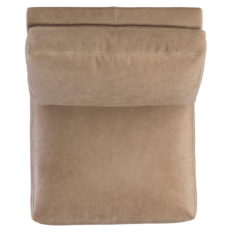 Lars Leather Armless Chair